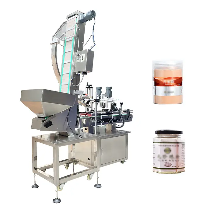 Automatic sealing machine for glass and plastic bottles made in China