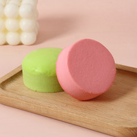Modèle de pain simulé en PU à remontée lente et collante, couleur macaron, gâteau éponge collant, Squishy Fidget, vente en gros pour filles et garçons