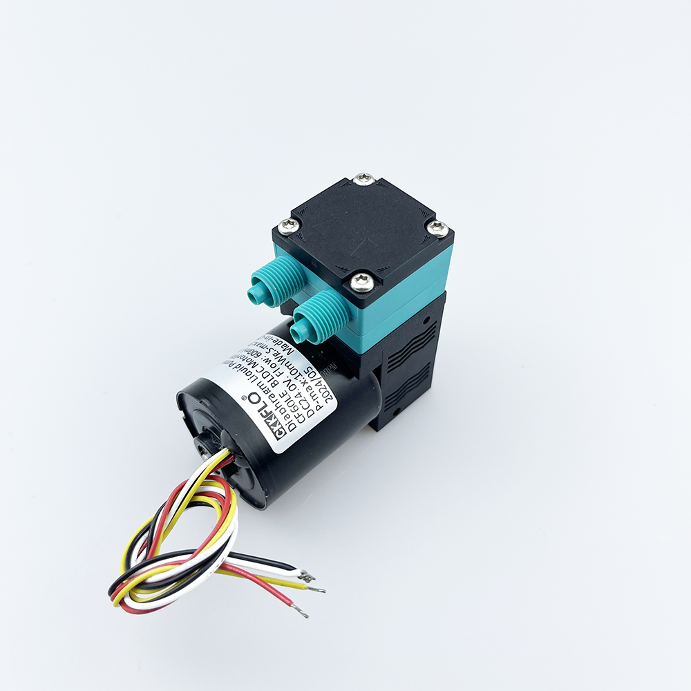 DC12V 24V CF60LE компактный размер 600 мл/мин высококачественный микро мембранный насос Жидкостная пневматическая разливочная машина