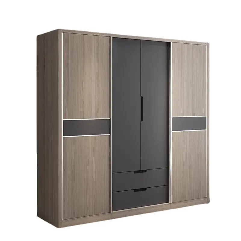 Adult Flexible Wood Storage Dresser Mdf Modern Sample Design Detachable Doors Sliding Bedroom Clothes Organizer Closet Wardrobe