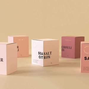 Custom Coloured Paper <b>Box</b> <b>square</b> <b>Gift</b> <b>Box</b> Packaging Candle Package <b>Box</b> - Product Image 3