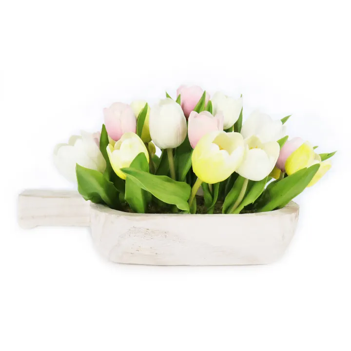 Mini Pot Penanam Bunga Tulip Set Seri Dasar Penanaman Kecil untuk Dekorasi Taman & Pusat Pernikahan