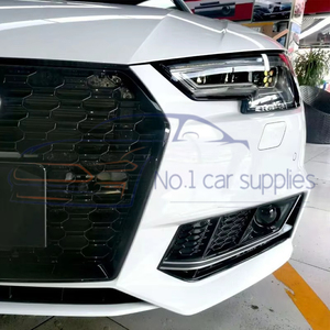 Nouvelle coque de pare-chocs avant ABS pour feux antibrouillard, style <span class=keywords><strong>S5</strong></span> pour A3 <span class=keywords><strong>Cabriolet</strong></span> 2017-2019 NOIR avec kit de rétrofit/amélioration ACC - Product Image 4