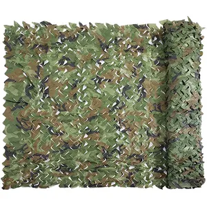 150D Camouflage Netting Camo Netting for Car Covers Tent Shade Camping Sun Shelter Shooting Hunting Party Decoration