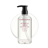 OAKAURA 400ml Gel Douche Nectar Botanique Végétalien Quotidien Hydratation Profonde Soin Corporel OEM