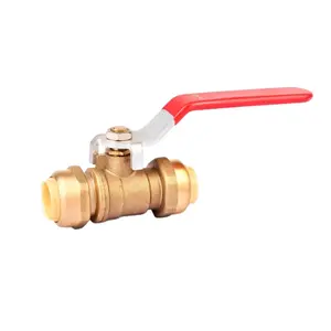 Conector de empurrar rápido, conector reto push fit conexões sem chumbo brass nsf/ansi válvulas padrão adequadas