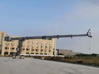Unidad de Mantenimiento de Edificios (BMU) Watsond de Alta Resistencia para Edificios con Muros Cortina de Gran Altura, Peso de 23000 kg, Motor con Certificación EN1808