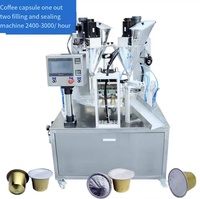 Machine de remplissage de capsules de café rotative à disque, entièrement automatique, contrôlée par PLC, 2,5 kW, 220 V, prix compétitif, XIN WOFA