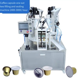 XIN <span class=keywords><strong>WOFA</strong></span> Wettbewerbsfähiger Preis Hochgeschwindigkeits-Vollautomatische PLC-gesteuerte 2,5KW 220V Kaffeekapsel-Füllmaschine mit Drehscheibe 1 - Product Image 6