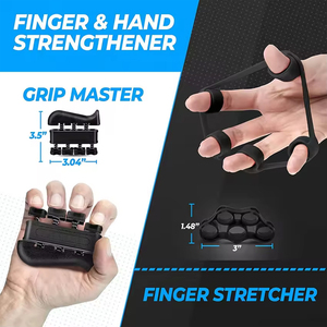 Lot de 5 Entraîneurs de Force pour les Mains à Résistance Réglable avec Compteur, <span class=keywords><strong>Kit</strong></span> d'Entraînement de Fitness pour l'Anteriorité - Product Image 4
