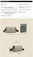 Sac bandoulière cylindrique vintage pour femme, imprimé unique, mini-sac baril léger en cuir PU avec large sangle réglable
