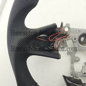Practical Hot Sale Honeycomb Carbon Leather LED Steering <b>Wheel</b> for Infiniti Q50 Car Steering <b>Wheel</b> - Product Image 5