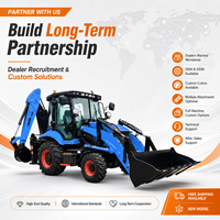 Dukungan Kustomisasi Mesin Lengkap untuk Backhoe Loader NIMBUS dengan Kabin Tertutup dan Kemudi Fleksibel untuk Pekerjaan Pertanian