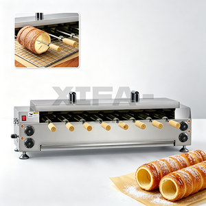 <span class=keywords><strong>Horno</strong></span> de Rodillos para Chimney Cake de Acero Inoxidable de Alta Resistencia, Máquina para Kurtos Kalacs, Resistente a la Corrosión, Larga Duración para Uso Comercial Diario - Product Image 6