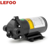 LEFOO 75gpd Système d'eau industriel dans les maisons Pompe de surpression RO 1800 ml/min Pompe de surpression à membrane Ro
