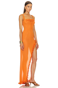 Women's New <strong>Apparel</strong> Mixes Casual Dresses Ruffle Decorations Solid Patterns Natural <strong>Bulk</strong> Assorted Stock Clothing - Product Image 3