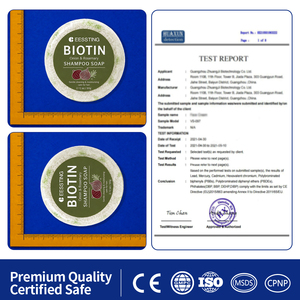 Produits Phares : Savon Solide Artisanal pour le Cuir Chevelu Anti-Chute, Hydratant, à la Biotine, Rafraîchissant, à l'Oignon, au Biotine et au Romarin - Product Image 2
