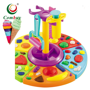 DIY Thực Phẩm Đất Sét Trẻ Em Chơi Set Khuôn Playdough Đồ Chơi Với Dụng Cụ - Product Image 1