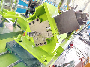 RANDRO Heavy Duty Fast Speed 2 in 1 Doppelkopf C U-Kanal Pfetten herstellungs maschine Stahl bolzen-und Ketten rollen form maschine - Product Image 4