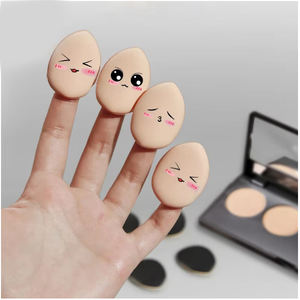 2025 nuevo YD dedo cojín de aire Mini Puff corrector maquillaje detalle esponja gotas de agua Fingertip Puff - Product Image 4
