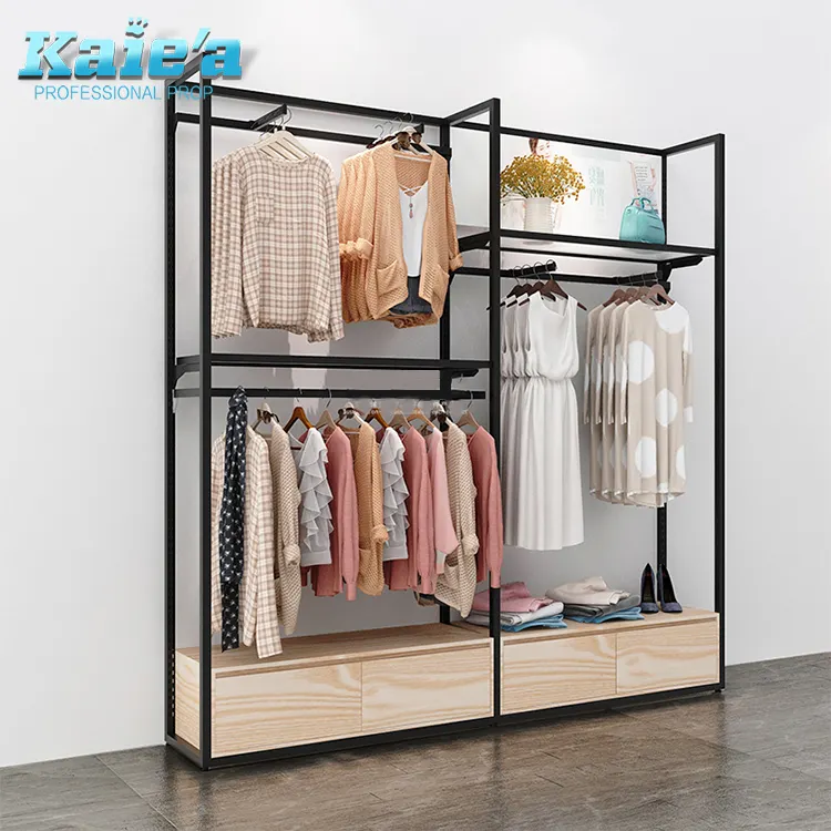 Modern creative ladies clothes shop decoration design display rack