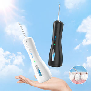 Tragbare elektrische Wasser flosser OEM Mund dusche Verwenden Sie Zahnseide reinigen Batterie leistung Kunststoff USB Wasser Zahnseide - Product Image 1