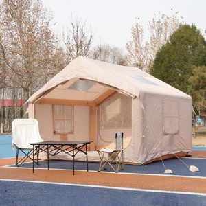 Carpa Inflable para Acampar al Aire Libre, 4 Estaciones, Impermeable, Resistente al Viento, con Viga de Aire, Casa de Campaña con Gran Espacio - Product Image 1