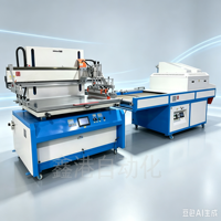 Máquina de Serigrafía Semiautomática XG5070 con Secador UV y Motor para Impresión en Tela