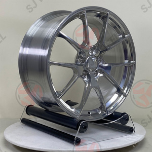 Jantes en alliage forgé SJ VS-5RS chromées polies 5x112 5x120 6x139.7 5x114.3 17-20 pouces compatibles avec Arc 8 Ml-10rt Vs-5rs - Product Image 6