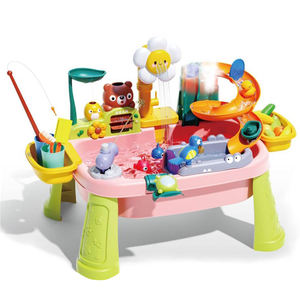 Grandes poupées de pêche électriques pour enfants, jouets aquatiques pour le bain avec musique et lumière, jeu interactif parent-enfant, canard de <span class=keywords><strong>piscine</strong></span> en plastique, cuisine pour enfants - Product Image 5