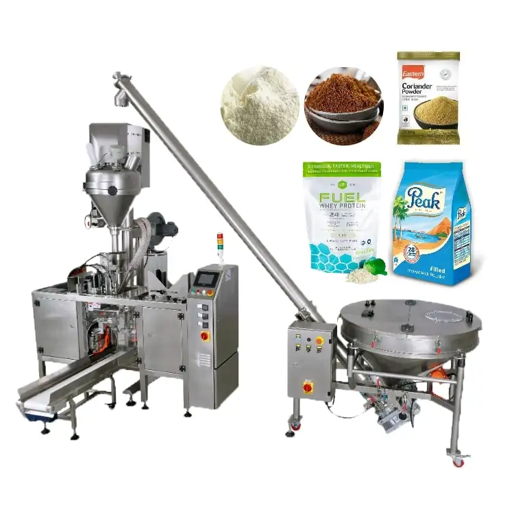 Pre製Pouch Mini Doypack Packing Machine Bagger For Milk Powder