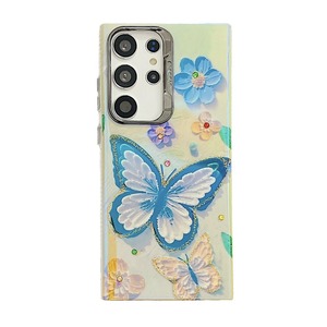 Thiết Kế Sang Trọng <span class=keywords><strong>Bling</strong></span> Long Lanh Bướm Hoa Điện Thoại Trường Hợp Đối Với Samsung <span class=keywords><strong>Galaxy</strong></span> S24 Siêu S23 Cộng Với A15 A25 A34 A54 5G Bảo Vệ Bìa - Product Image 6