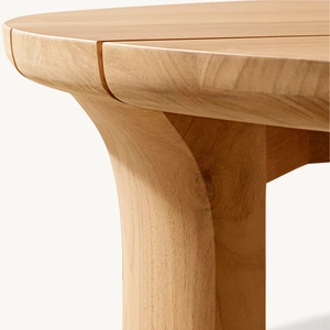 Mesa de Centro Redonda de Teca para Exteriores <span class=keywords><strong>Lagos</strong></span> - Product Image 5