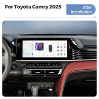DUDUAUTO Autoradio multimédia universel 12,3 pouces 12+512G avec navigation GPS pour Toyota Camry 2025