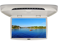 Moniteur de voiture monté sur le toit ISO Factory 21,5 pouces, lecteur DVD, moniteur de voiture suspendu, USB, SD, MP5 pour bus