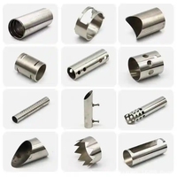 Processus CNC Service personnalisé Découpe au plasma laser Poinçonnage Pliage Soudé Tuyau tubulaire en acier inoxydable 304