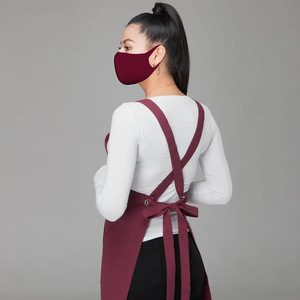 <span class=keywords><strong>2025</strong></span> Hot Bán biểu tượng tùy chỉnh nguồn nhà sản xuất nhà bếp tóc Cắt vải thời trang chống bẩn làm sạch tạp dề - Product Image 3