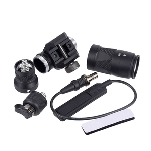 Compact Durable Aluminum Alloy Dual <b>Switch</b> <b>Remote</b> Control Water Resistant Hunting Detachable Modular Design Flashlight - Product Image 3