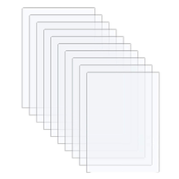 Plaque acrylique transparente PMMA, plaque en plastique 2 mm 3 mm