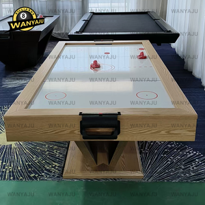 2025 Nhà Máy Tốt Nhất Bán Mini Không Khí Hockey Bảng Trò Chơi Bảng Trong Nhà Thể Thao Đồ Chơi Trò Chơi Gấp Bằng Gỗ Ice Hockey Bảng - Product Image 6