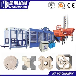 QT6-15B đầy đủ tự động thủy lực Interlock Hollow paver gạch khuôn xi măng bê tông gạch khối Máy làm - Product Image 2