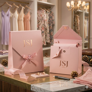 Custom Printed Logo Magnetic Gift Box for Luxury Fashion Apparel Packaging Rigid Foldable Paper <strong>Boxes</strong> Wholesale <strong>UK</strong> - Product Image 3