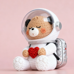 Handmade Crochet gấu Nghề Nghiệp phong cách beerus IP loạt búp bê dễ thương tinh tế đồ chơi sang trọng cho những người đam mê/gia đình - Product Image 2