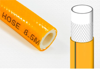 Tuyau d'air haute pression en PVC Tuyau de pulvérisation en plastique tressé avec estampage personnalisé coupé à la taille