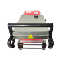 Machine de scellage manuelle pour contenants alimentaires en plastique, machine d'emballage alimentaire à emporter, scelleuse thermique pour barquettes à sandwich pour les commerces de restauration