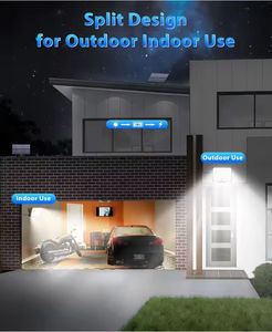 Açık güneş lambası 172led 3-mode hareket sensörü açık hava aydınlatması uzaktan kumanda ile IP65 su geçirmez LED bahçe garaj için Solar lamba - Product Image 3