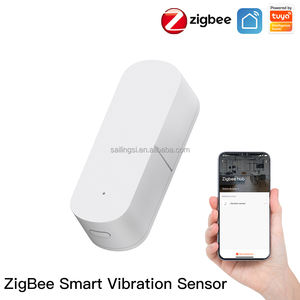 SLS Zigbee Sensor de vibración inalámbrico <span class=keywords><strong>Alarma</strong></span> <span class=keywords><strong>en</strong></span> tiempo real Protección de seguridad para el hogar Smart Life App Control Android Sync para hoteles RVs - Product Image 2