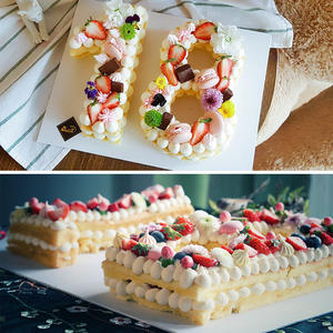 Boîte d'emballage pour gâteau numérique en <span class=keywords><strong>plastique</strong></span> transparent PET <span class=keywords><strong>rectangulaire</strong></span> bon marché en gros - Product Image 5