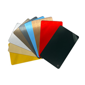 Panneaux de miroir en acrylique coloré Ding Lin, forme irrégulière, verre organique électroplaqué, surface de miroir personnalisée, origine Foshan - Product Image 1