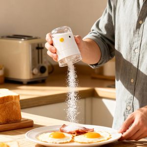 Precise 0.5g Quantitative Salt <b>Shaker</b> One-Press Dosing Spice Dispenser for Healthy Low Sodium Diet Kitchen Seasoning <b>Bottle</b> - Product Image 4